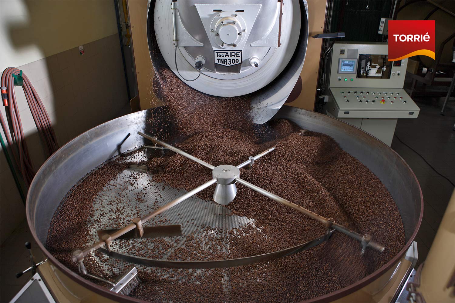 Producción de café Torrié ofrecido en Natas D'ouro